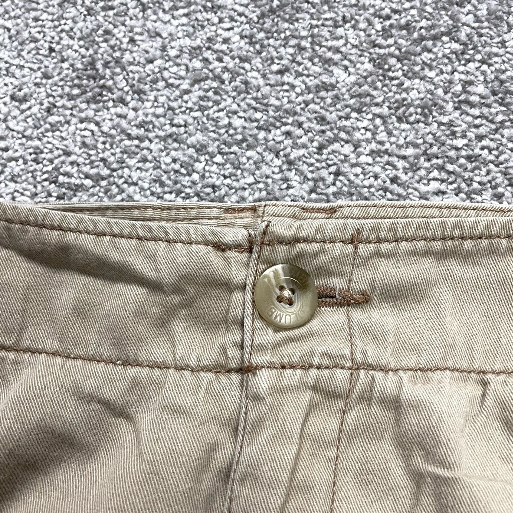 Vintage Columbia Pants Womens 8 Chino Brown Mid Rise Straight Leg Casual Cotton 32x30 Size 30" / US 8 / IT 44 - 3 Thumbnail