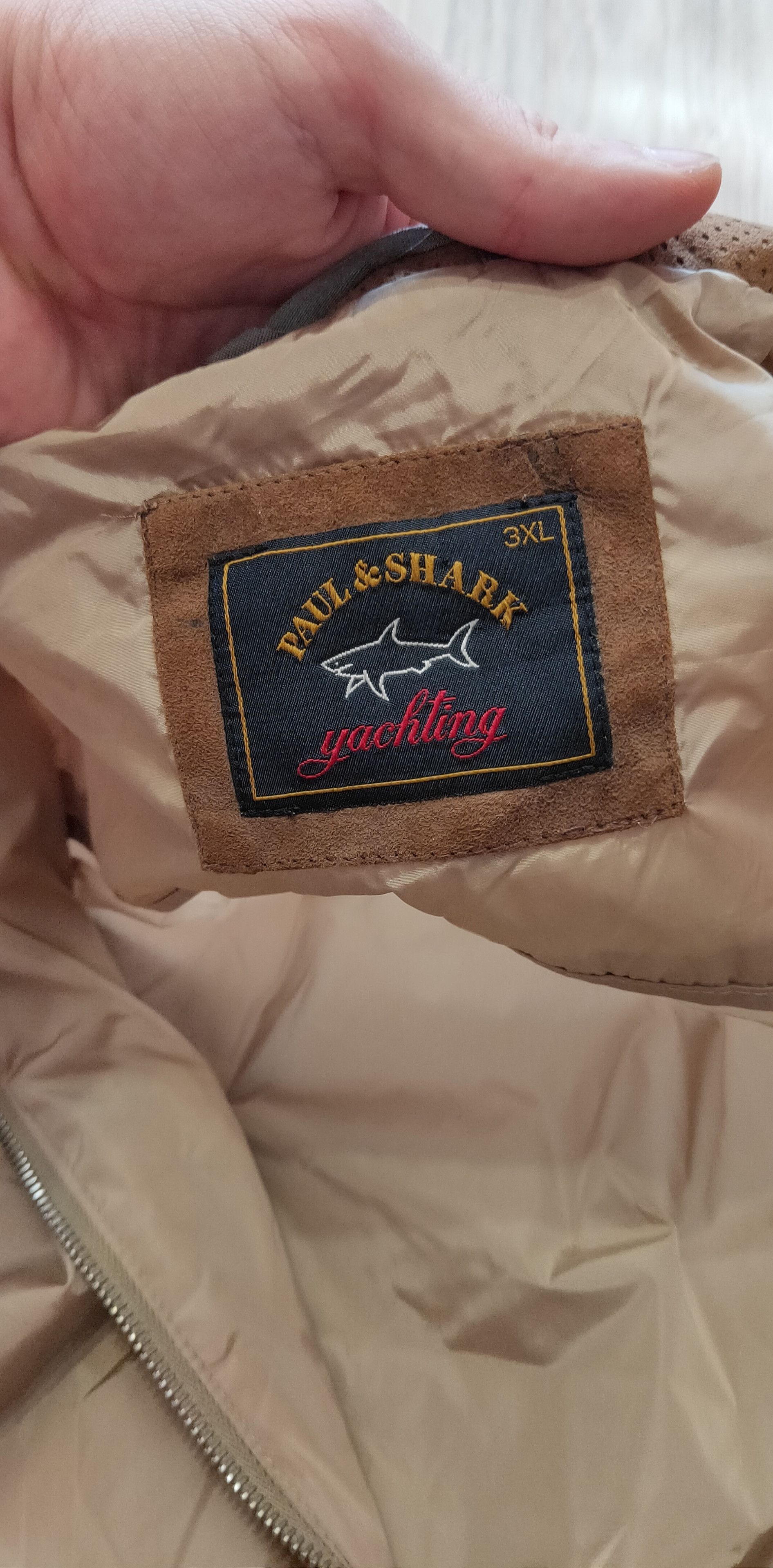 Paul & Shark Paul & Shark nylon jacket with leather details Size US XXL / EU 58 / 5 - 8 Thumbnail