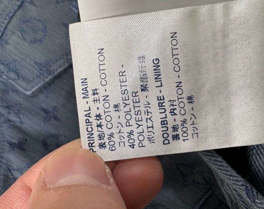 Louis Vuitton Louis Vuitton Old flower printed denim jacket 2412-Nextarrow Size US M / EU 48-50 / 2 - 6 Thumbnail