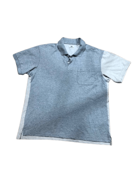 Uniqlo Vintage Uniqlo Classic Fit Gray Polo Size XL Size US XL / EU 56 / 4 - 1 Thumbnail