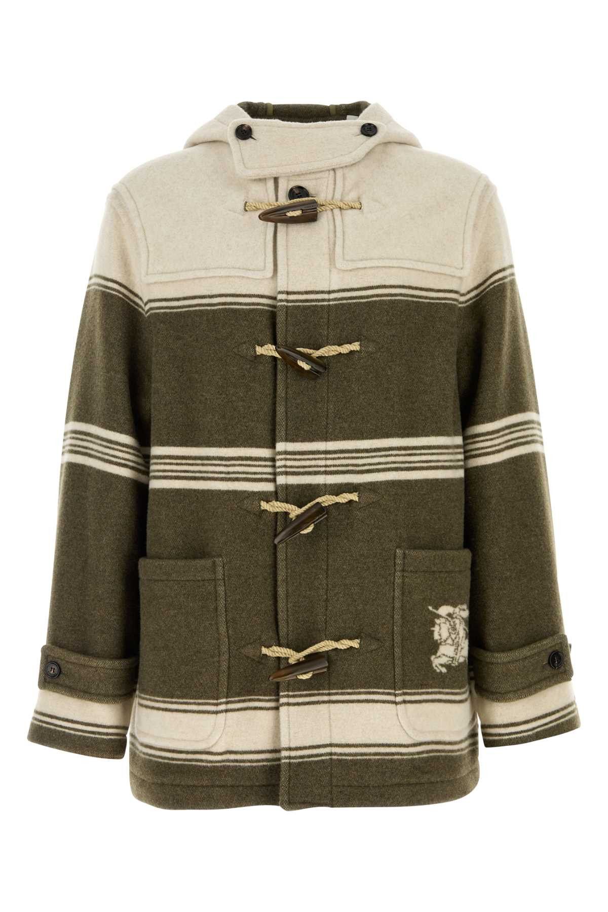 Burberry Embroidered Wool Blend Harrogate Montgomery Size US L / EU 52-54 / 3 - 1 Thumbnail