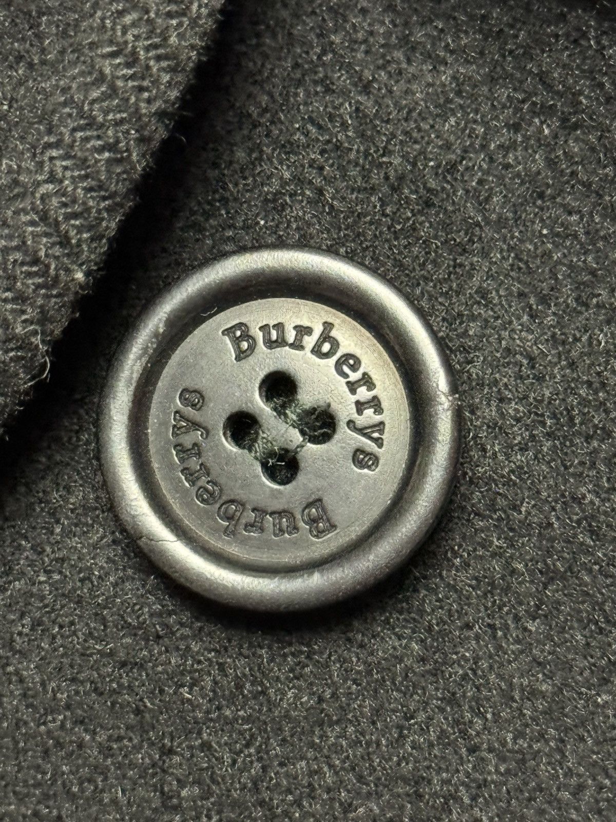 Burberry Burberrys Vintage Wool Cashmere Luxury Old Money Coat Size US L / EU 52-54 / 3 - 11 Thumbnail