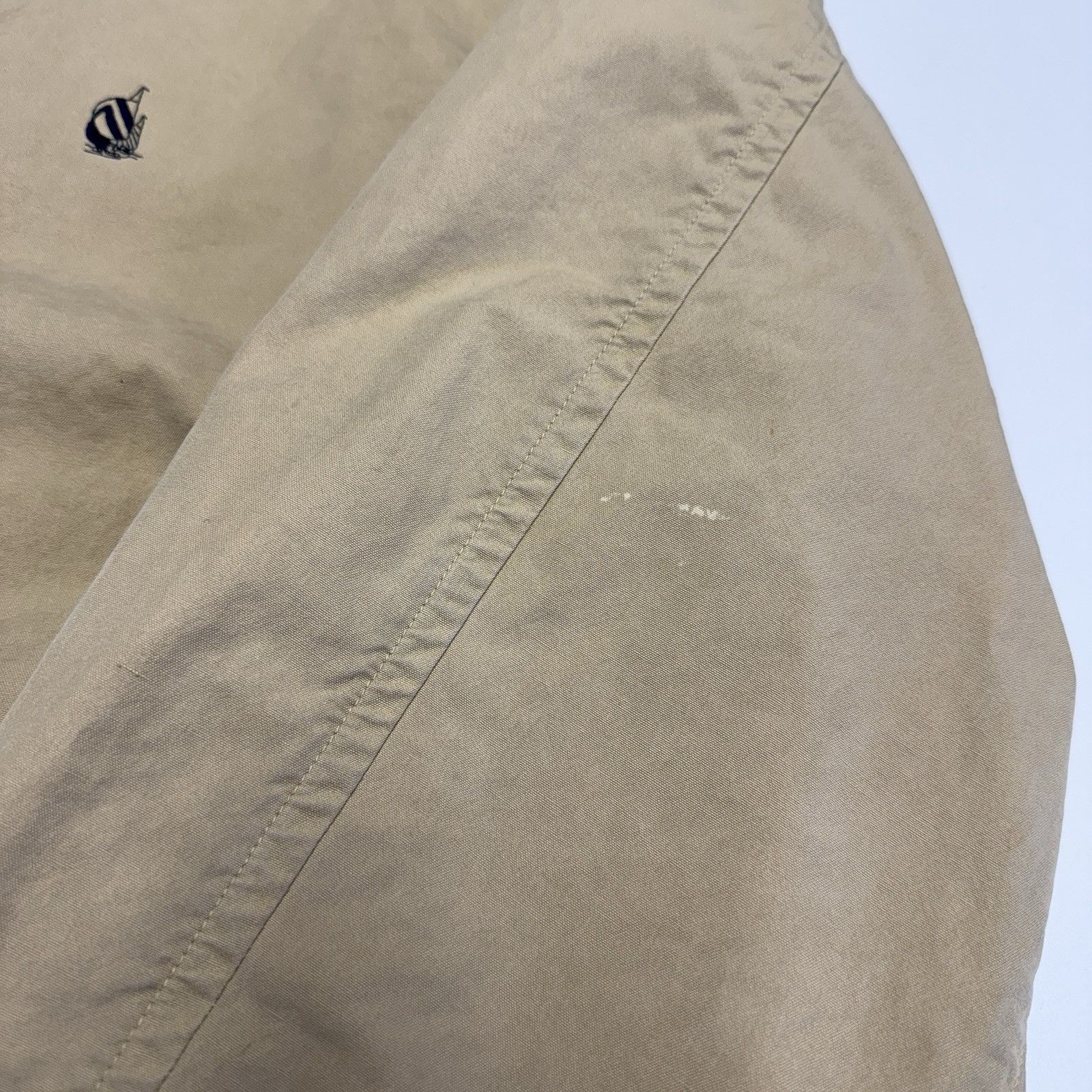 Nautica Vintage Nautica Jacket Mens Large 27x27 Beige Full Zip Colla Size US L / EU 52-54 / 3 - 10 Thumbnail
