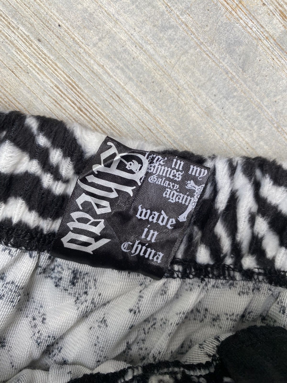 Beauty Beast × Japanese Brand Clash Ahead Zebra Harem Pants Size US 26 / EU 42 - 6 Thumbnail