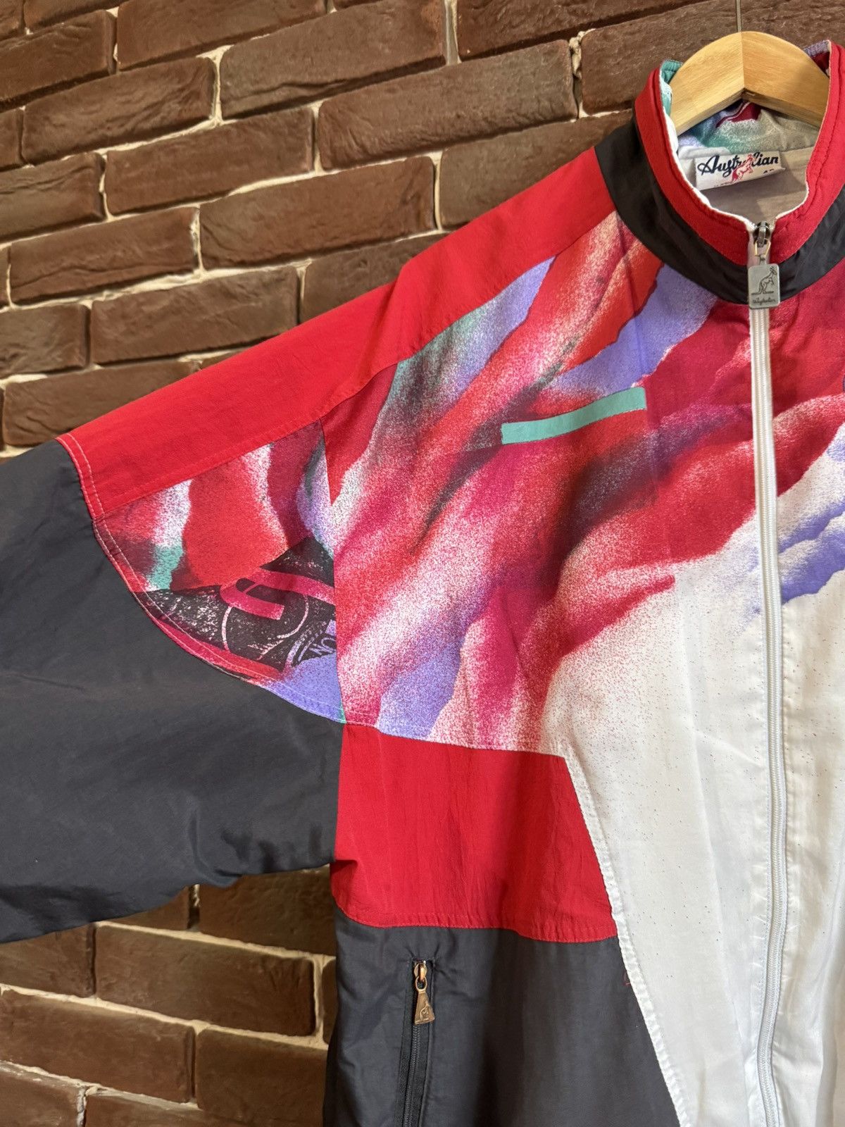 Vintage Vintage Australian 90s Tracksuit Jacket Grail Gabber Wear Size US M / EU 48-50 / 2 - 6 Thumbnail