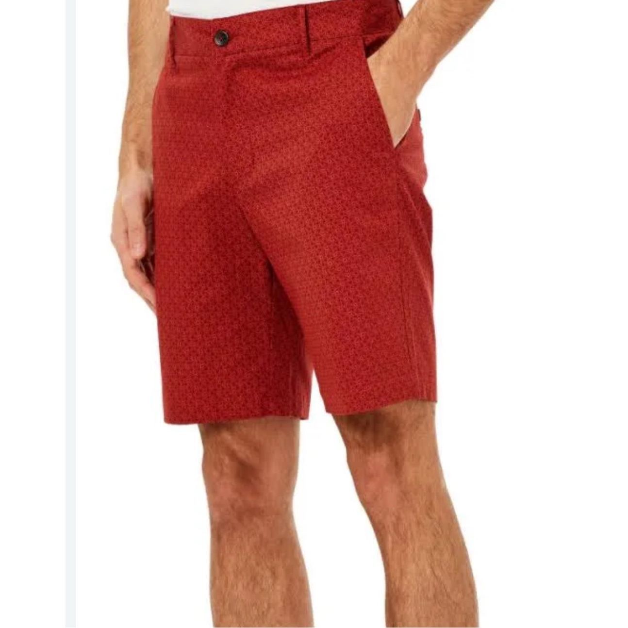 Ben Sherman Ben Sherman NWT Shorts Mens regular Fit Red Summer Sz 33 Size US 33 - 1 Thumbnail