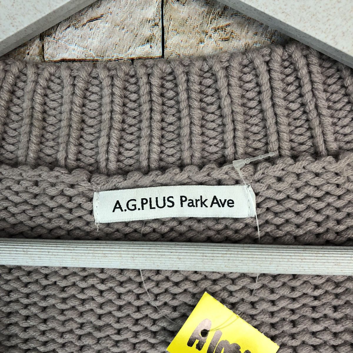 Aran Isles Knitwear A.G. Plus Park Ave Purple Cardigan cable Knitwear #A1081 Size L / US 10 / IT 46 - 8 Thumbnail