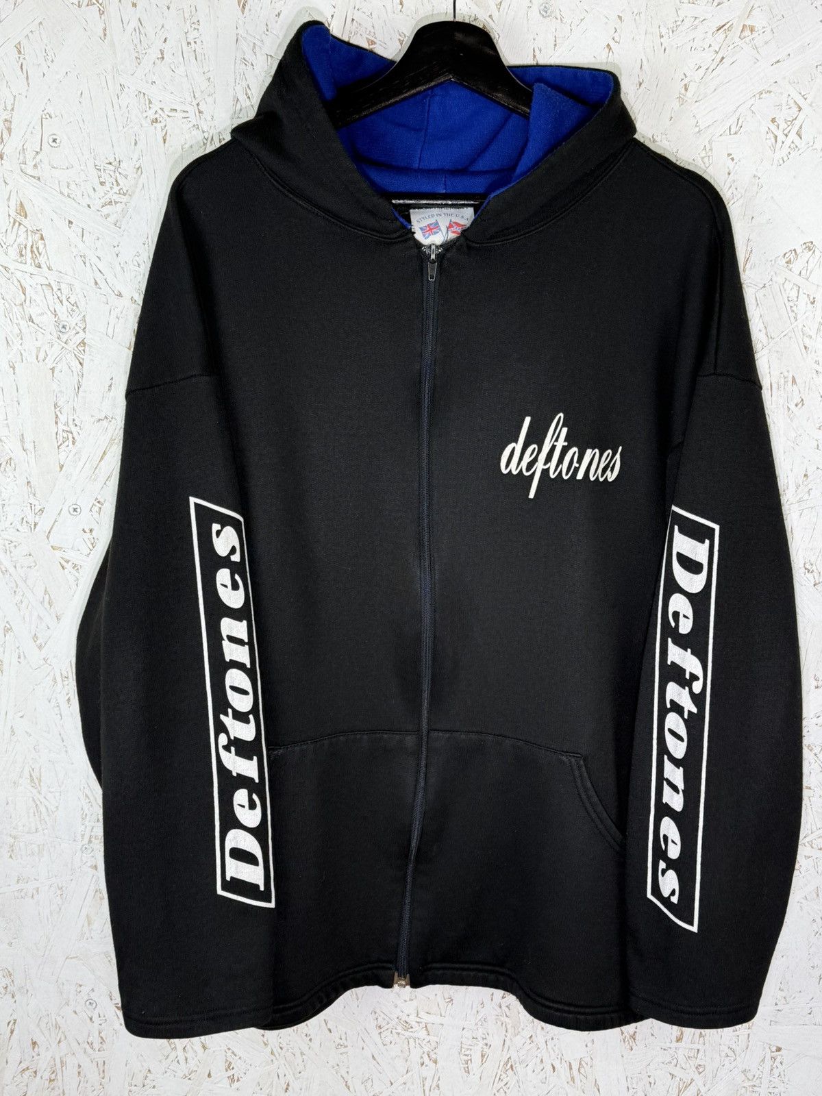 Band Tees 90s Deftones Dickies Bootleg Zip Metal Band Hoodie Vintage Size US XL / EU 56 / 4 - 5 Thumbnail