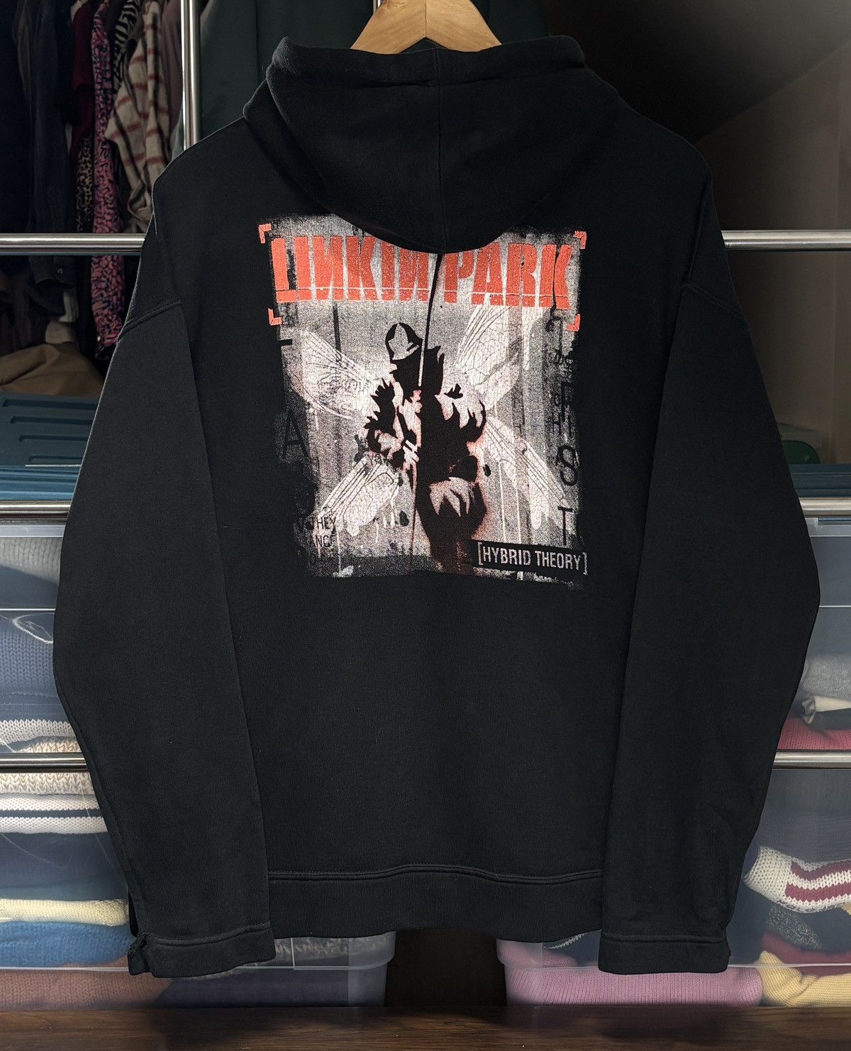 Vintage Linkin Park Hybrid Theory Vintage 00s Y2K Hoodie Band Rock Size US M / EU 48-50 / 2 - 4 Thumbnail