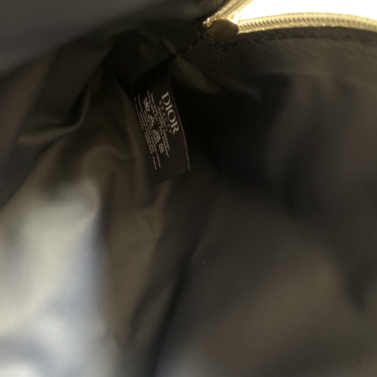 Dior Dior navy velour zippy pouch Size ONE SIZE - 14 Thumbnail