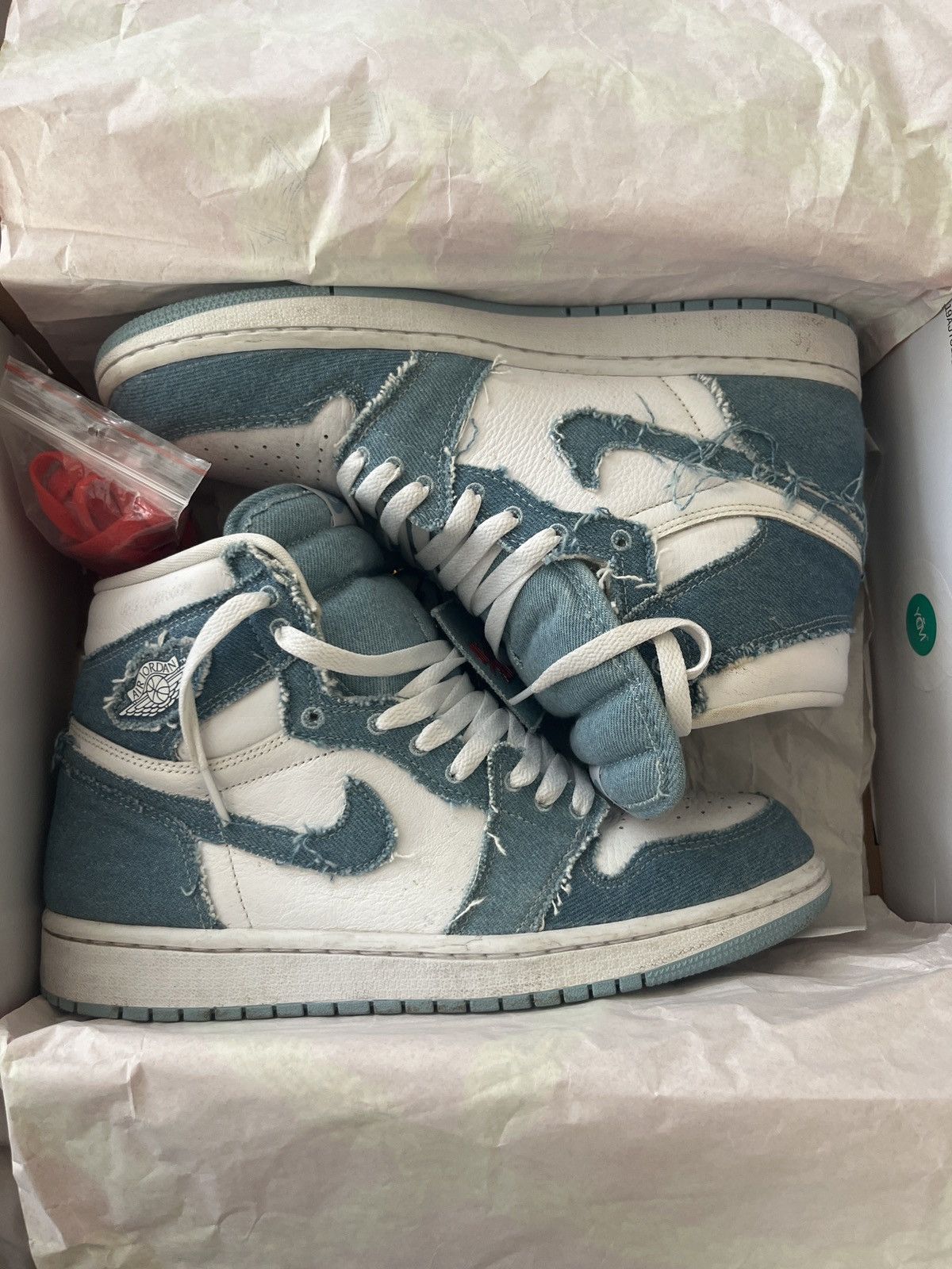 Jordan Brand × Nike Air Jordan one denim Size US 9.5 / EU 42-43 - 1 Thumbnail