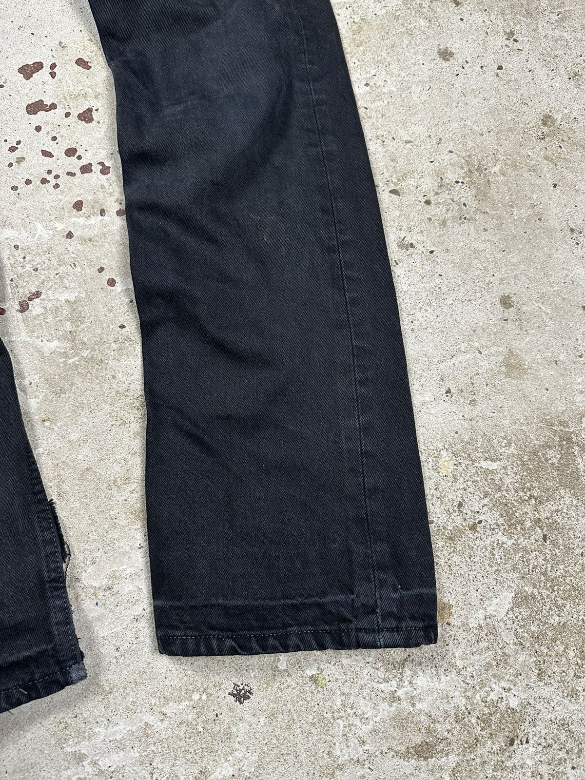 Levi's × Vintage Vintage 1997 Levi’s 501 Black Denim Pants Jeans Made in USA Size US 29 - 3 Thumbnail