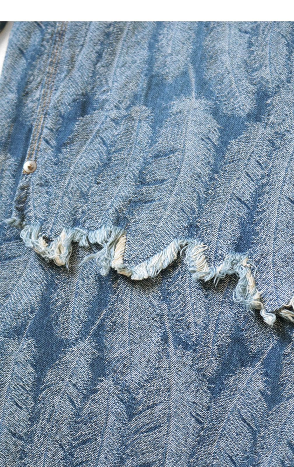 Kapital [Handcrafted Denim] KAPITAL Magpie Denim Baggy Feather Denim Size US 36 / EU 52 - 6 Thumbnail