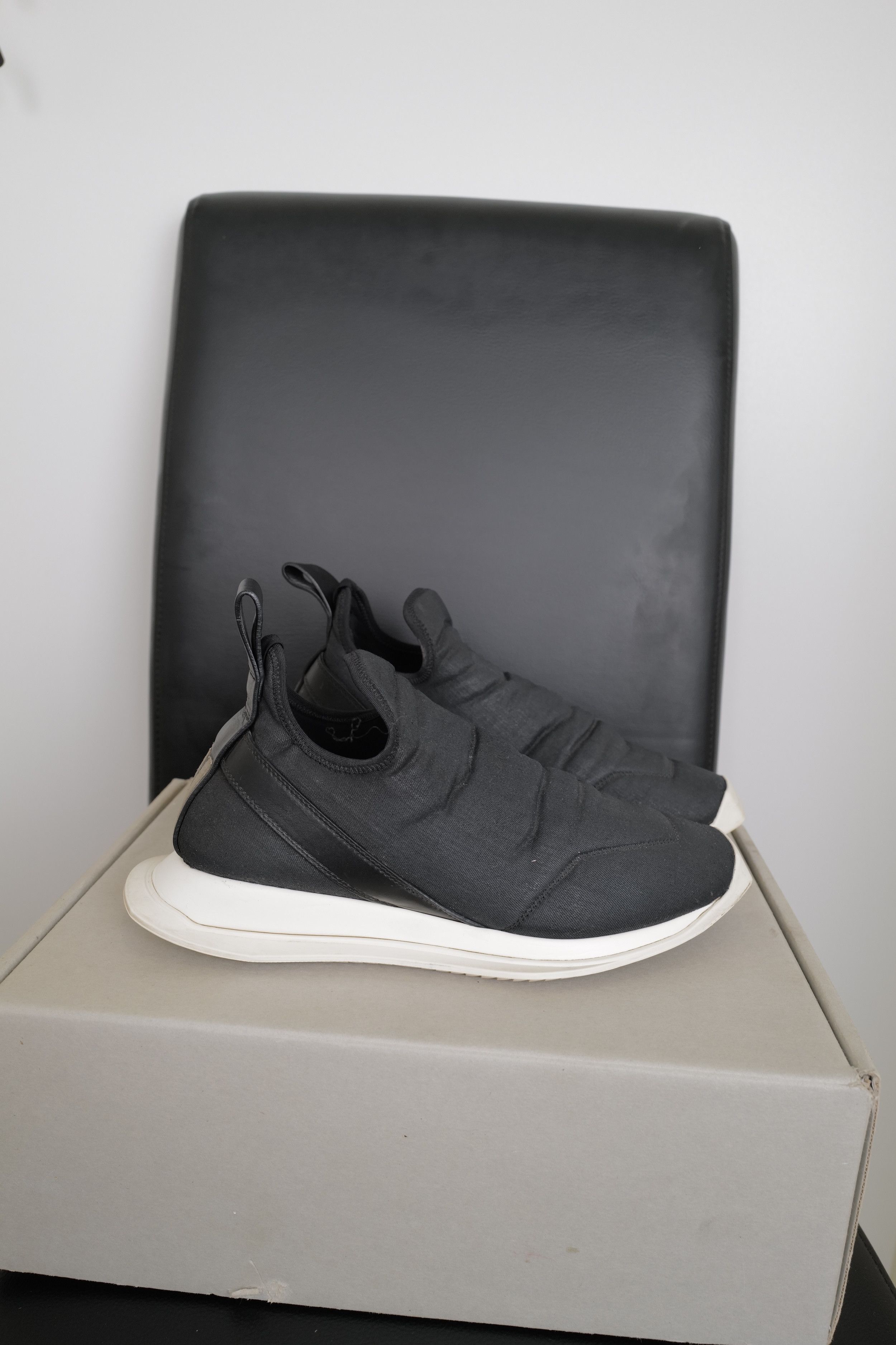Rick Owens Drkshdw Rick Owens DRKSHDW runner runners Size US 7 / EU 40 - 9 Thumbnail