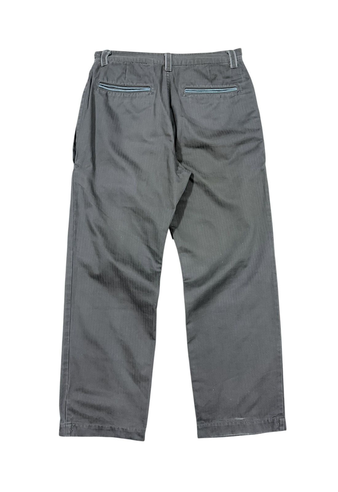 Neighborhood × Wtaps Vtg✅Mad Hectic Harringbone CAsual Pants/Japan Size US 34 / EU 50 - 2 Thumbnail