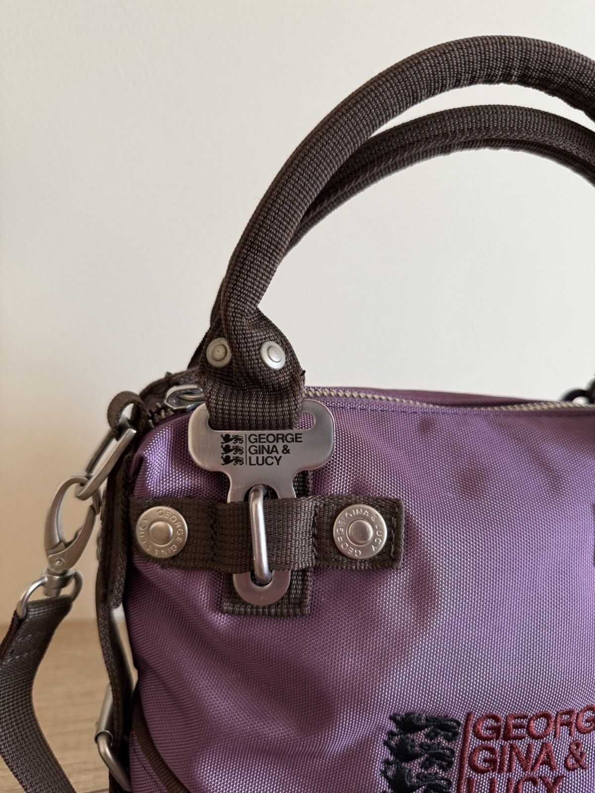George Gina & Lucy George Gina & Lucy Purple Y2K Gorpcore Mini Bag Size ONE SIZE - 8 Thumbnail