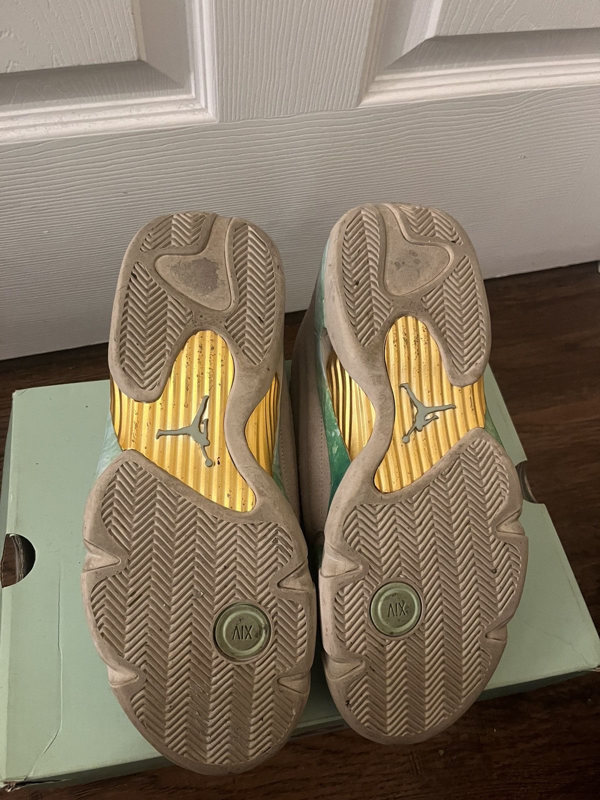 Jordan Brand × Nike Aleali may Jordan 14 Size US 9.5 / EU 42-43 - 5 Thumbnail