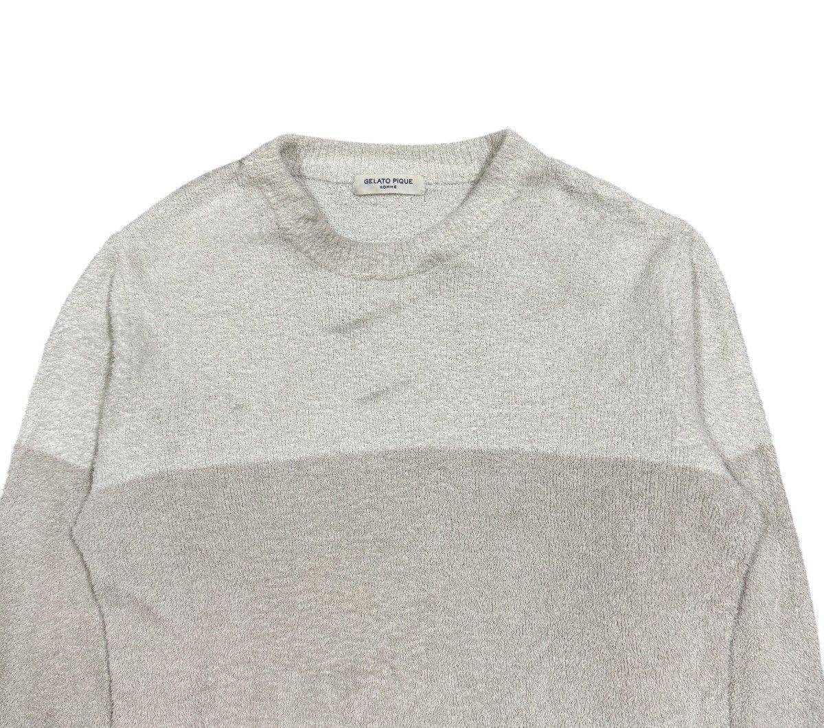 Japanese Brand Gelato Pique Homme Color Block Jumper Pullover Size US M / EU 48-50 / 2 - 3 Thumbnail