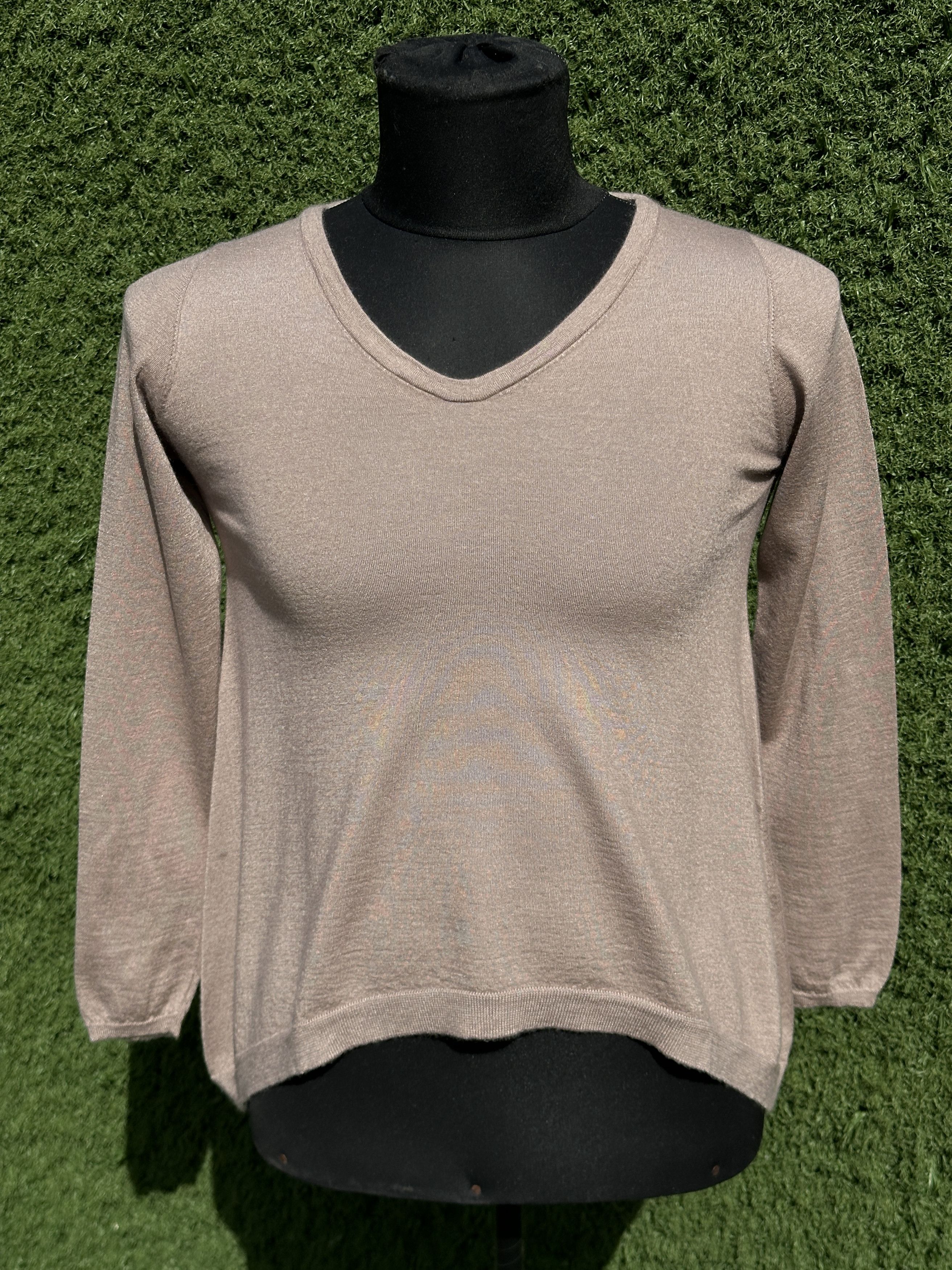 Brunello Cucinelli Brunello Cucinelli Cashmere Swing Knit Sweater Size M L Size M / US 6-8 / IT 42-44 - 1 Thumbnail
