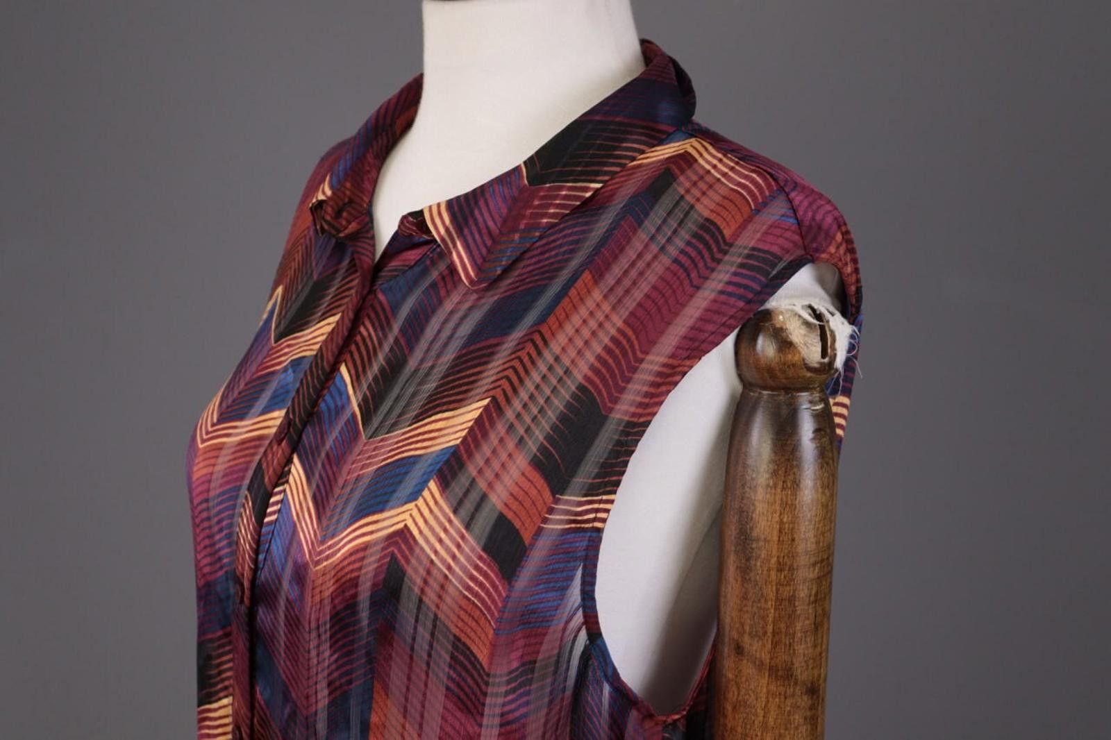 Wilkes Bashford BA&SH Pepite Bordeaux Multicolor Blouse Shirt Size 3 Size M / US 6-8 / IT 42-44 - 8 Thumbnail