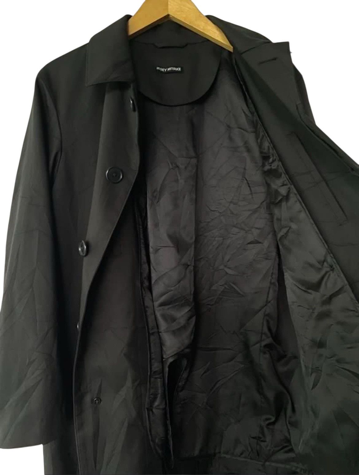 Issey Miyake Issey Miyake Long Blazzer Black Size US L / EU 52-54 / 3 - 4 Thumbnail
