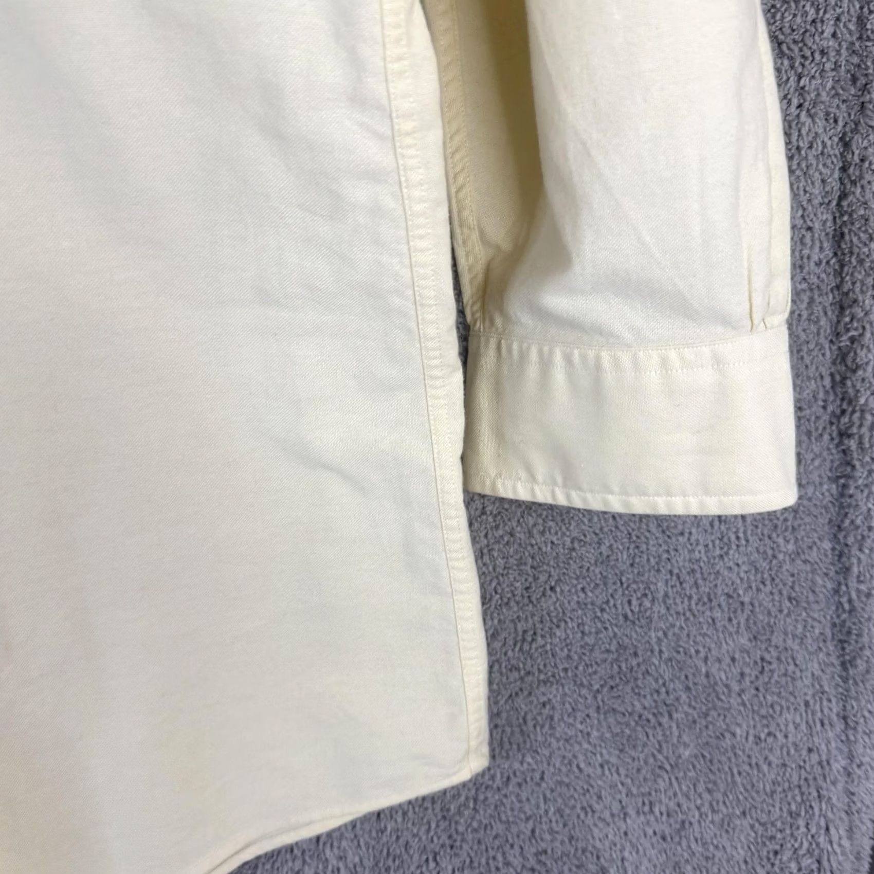 Brooks Brothers Brooks Brothers Shirt Mens XL Yellow Solid Cotton Button Down Sport Casual Size US XL / EU 56 / 4 - 3 Thumbnail