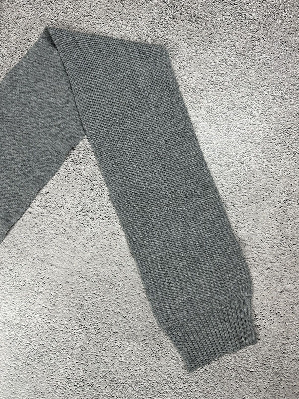 Diesel Vintage Diesel Scarf Big Logo Y2K Logo Gray 🧣 Size ONE SIZE - 7 Thumbnail