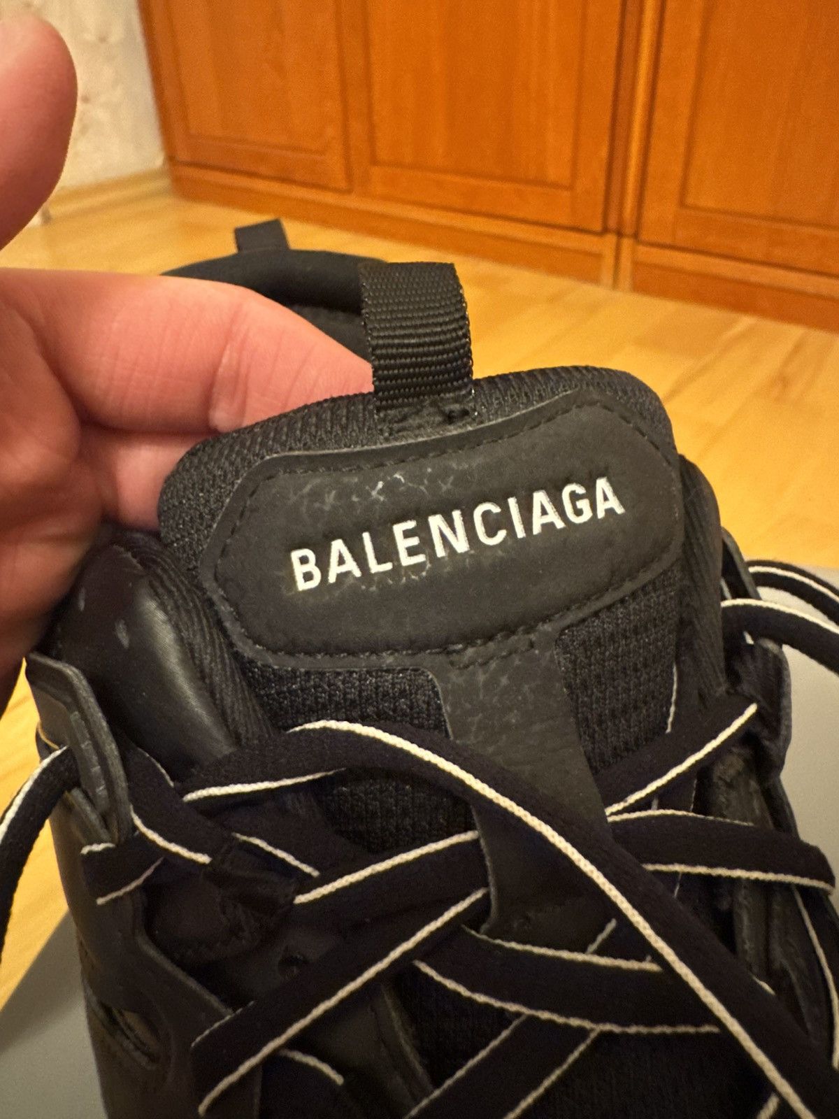 Balenciaga Balenciaga Track Triple Black Size US 12 / EU 45 - 12 Thumbnail