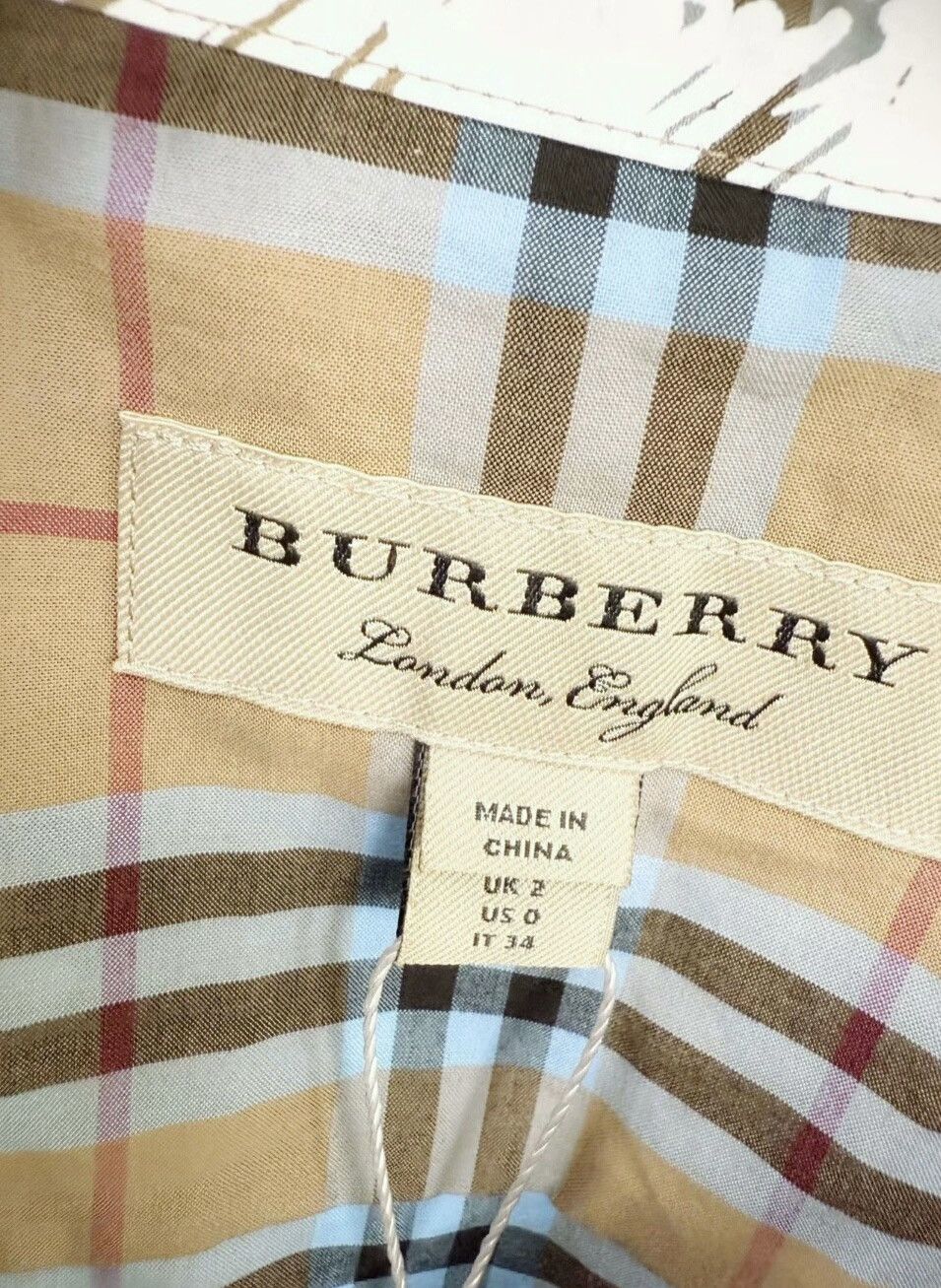 Burberry Burberry checkered shirt Size US S / EU 44-46 / 1 - 2 Thumbnail