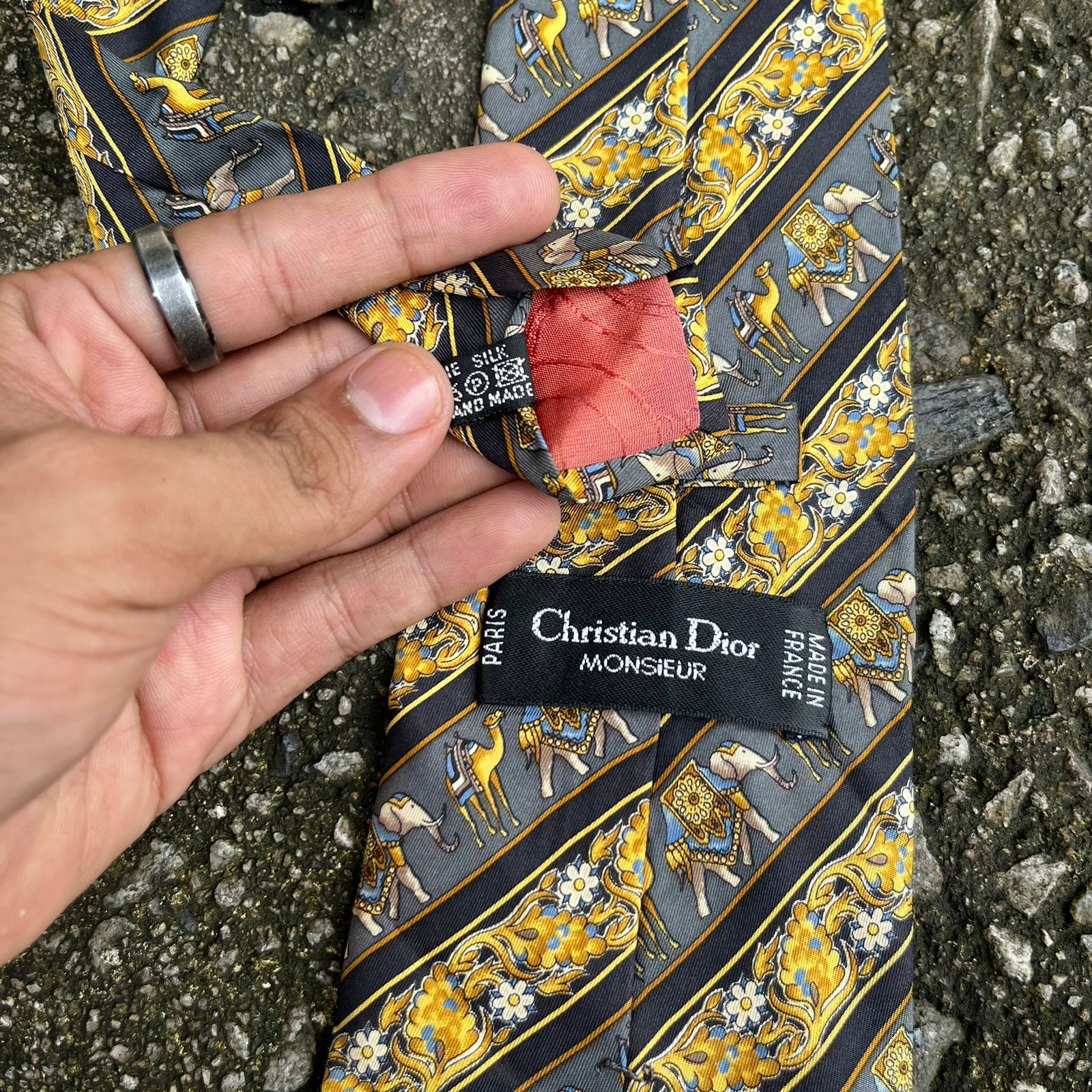 Christian Dior Monsieur × Vintage lot of 2 vintage christian dior tie Size ONE SIZE - 5 Thumbnail