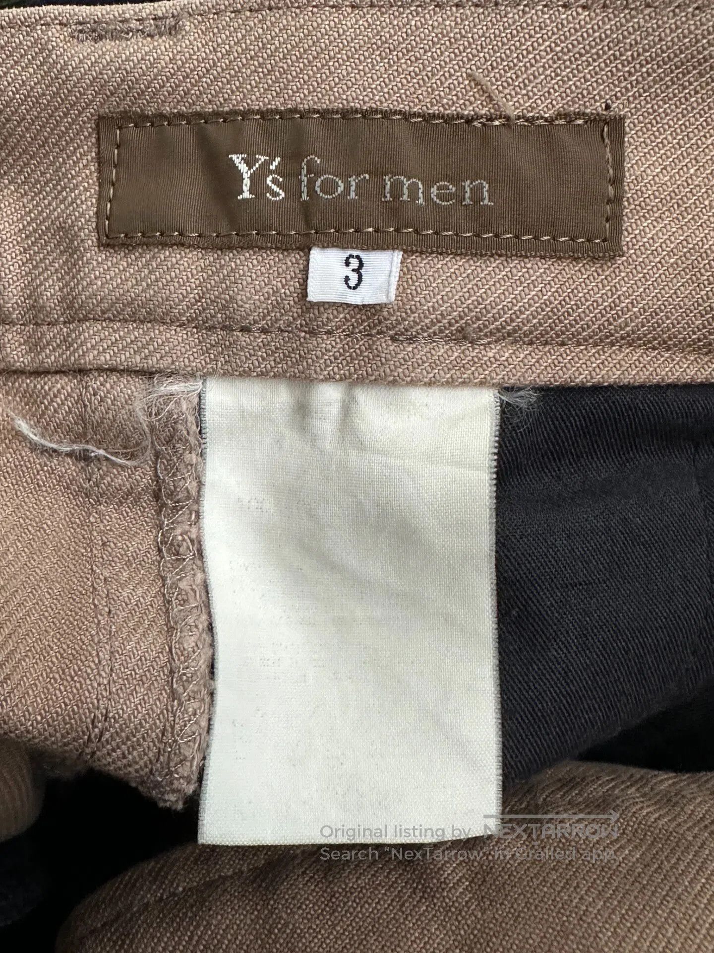 Yohji Yamamoto YOHJI YAMAMOTO size3 YS 90s pocketed work pants| Size US 36 / EU 52 - 4 Thumbnail