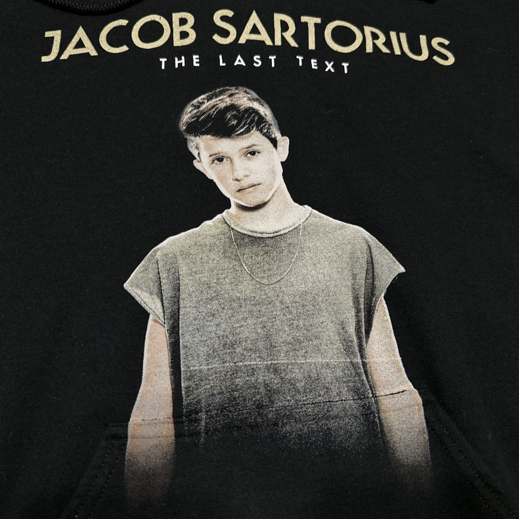 Gildan Jacob Sartorius The Last Text World Tour Hoodie Sweatshirt Med Long Sleeve Black Size US M / EU 48-50 / 2 - 3 Thumbnail