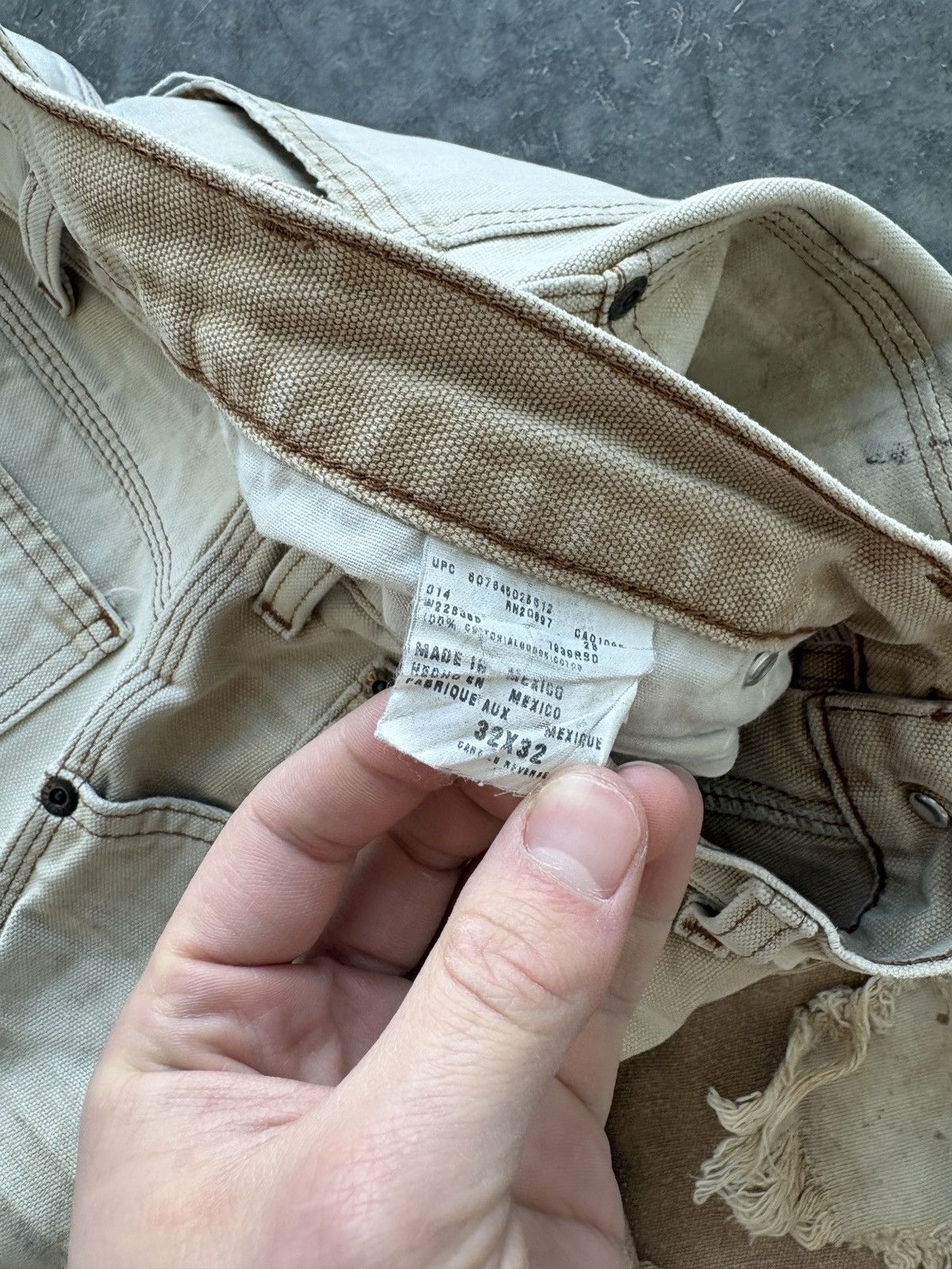 Dickies Thrashed and Faded Vintage Dickies Carpenter Pants 32x32 Size US 32 / EU 48 - 6 Thumbnail