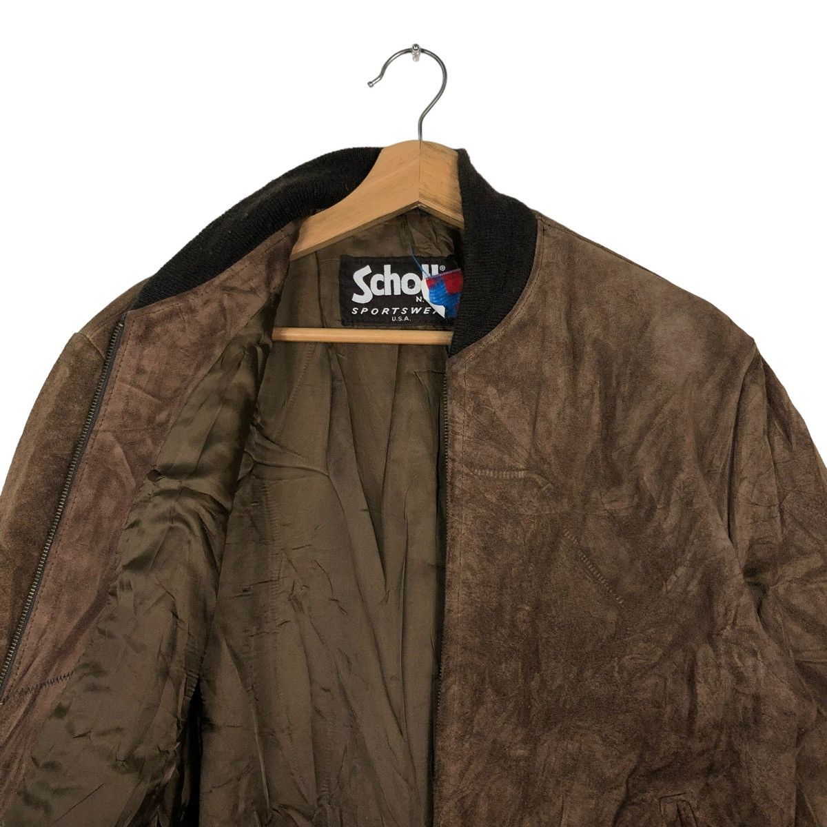 Schott 🔥VINTAGE SCHOTT LEATHER JACKET Size US M / EU 48-50 / 2 - 8 Thumbnail