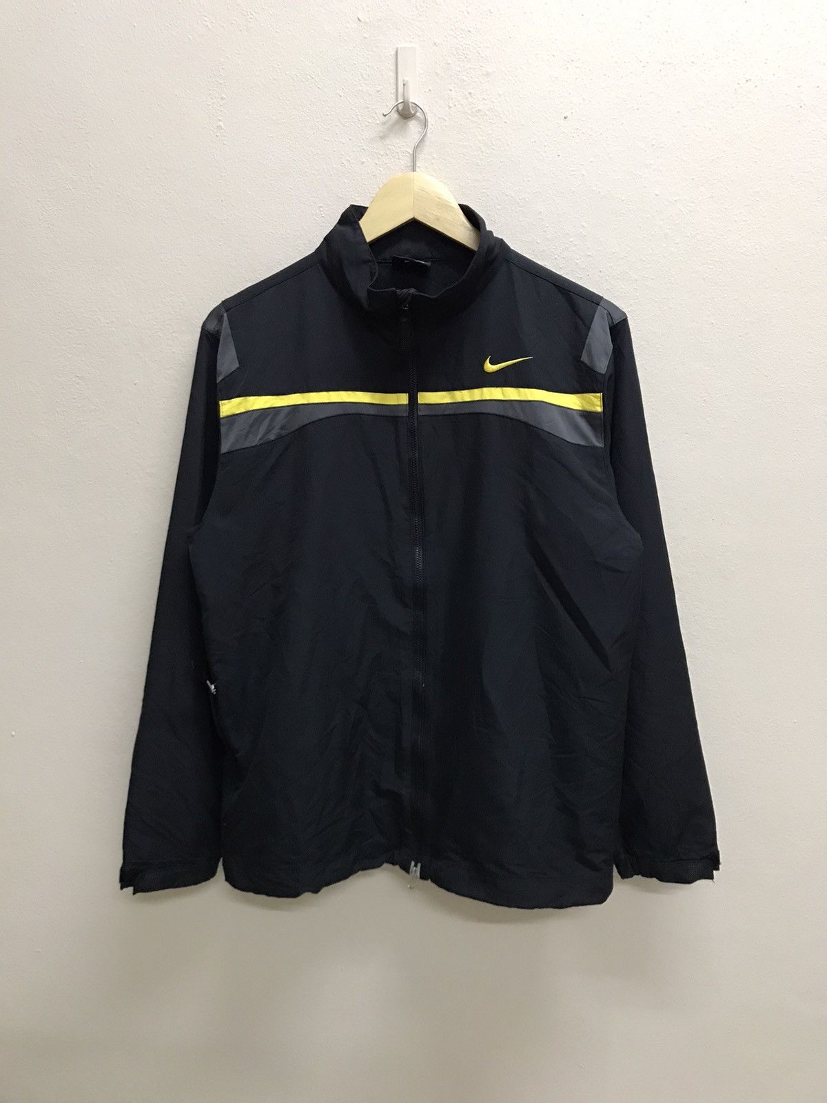 Nike VINTAGE Y2K NIKE GOLF EMBROIDERY LOGO SWOOSH SWEATER JACKET Size US S / EU 44-46 / 1 - 3 Thumbnail
