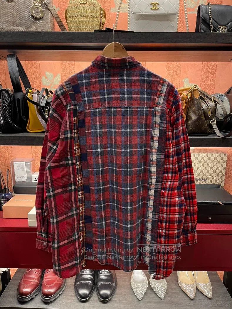 Needles Needles All hand patchwork shirt Size US XL / EU 56 / 4 - 4 Thumbnail
