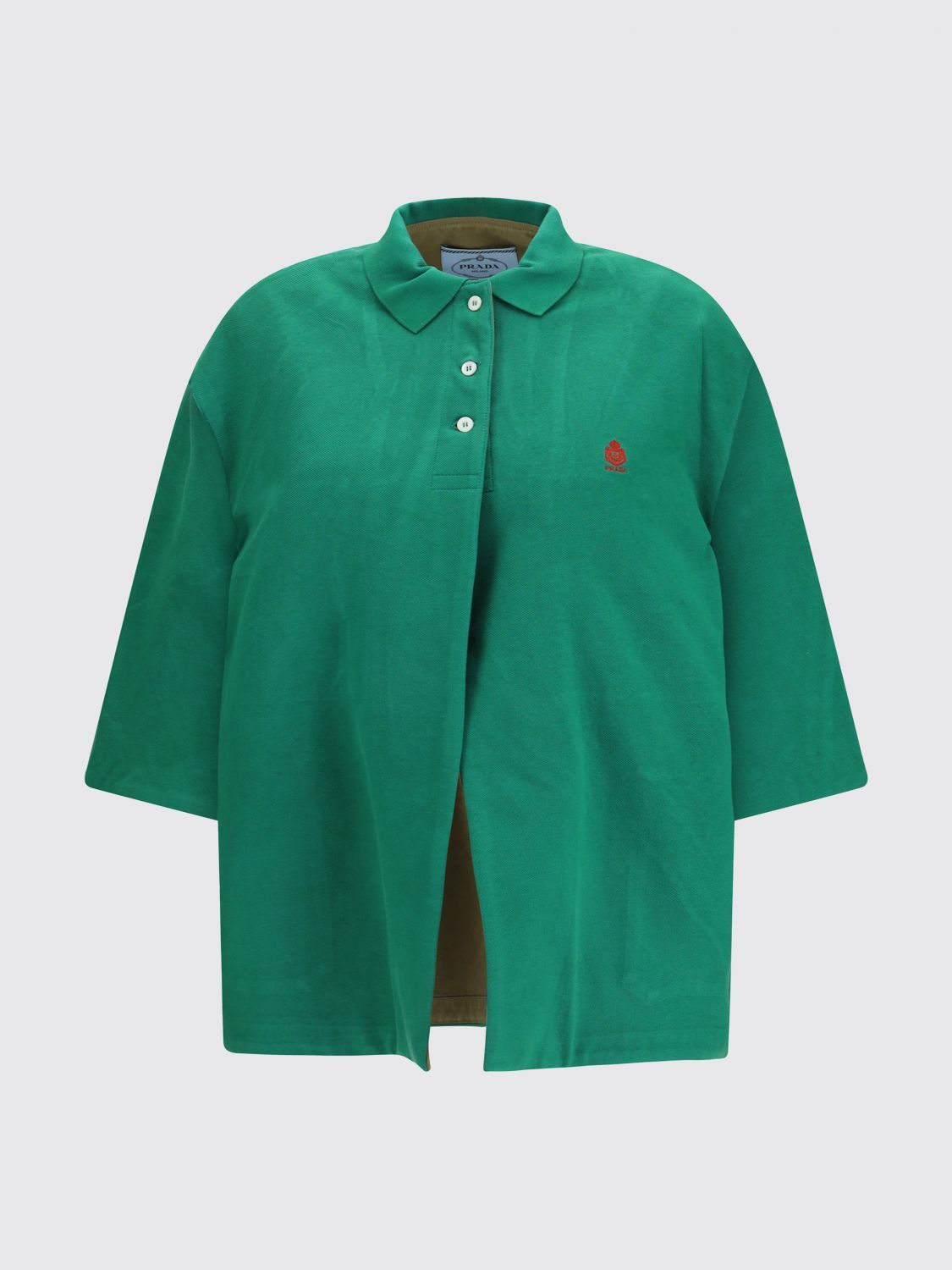 Prada Prada Polo Shirt Woman Green Size S / US 4 / IT 40 - 1 Preview