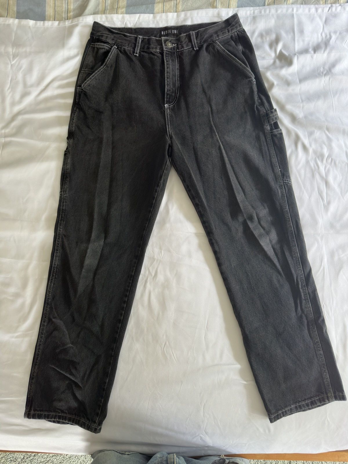 Other Black Carpenter Pants Size US 34 / EU 50 - 2 Thumbnail