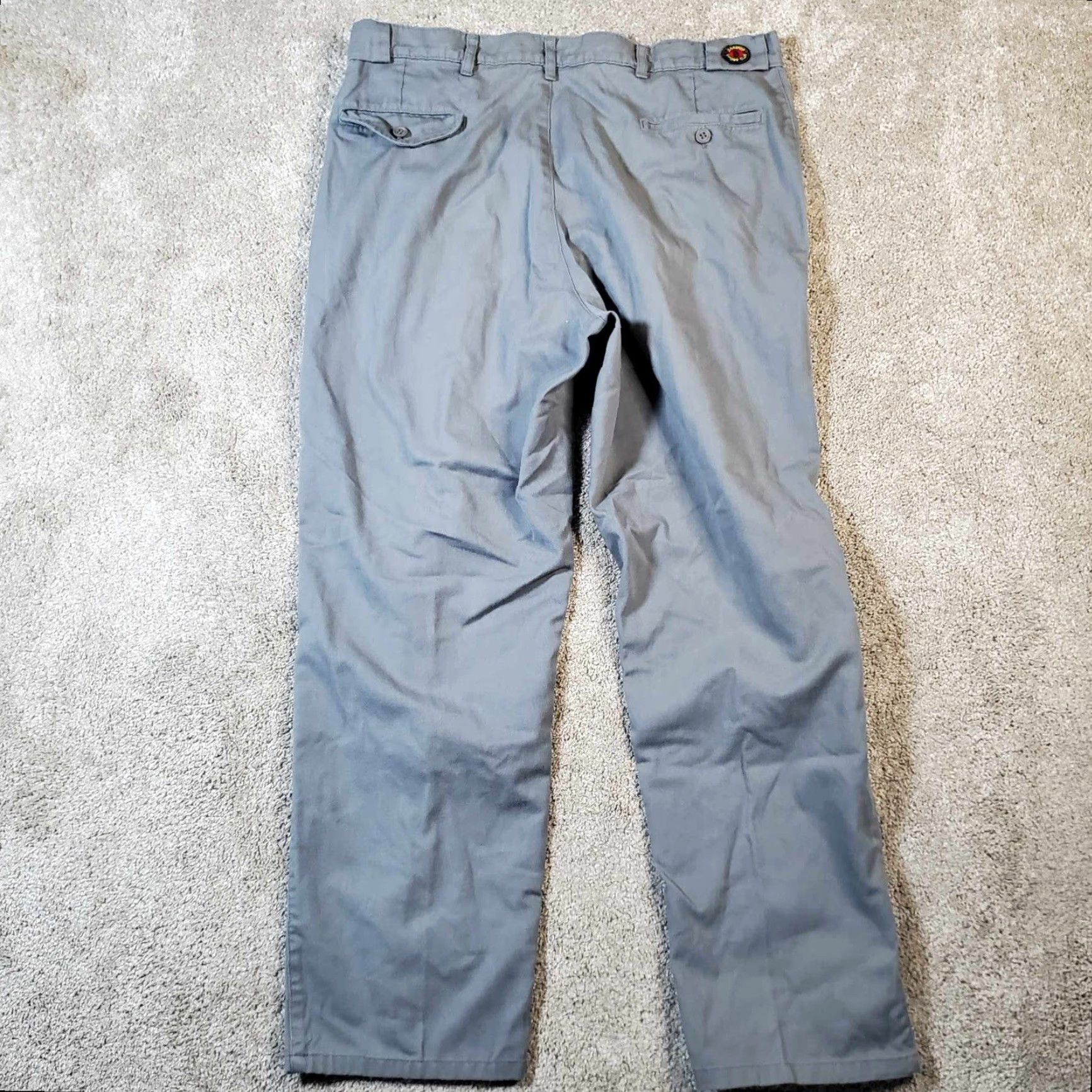 Vintage VINTAGE 80s BonJour Sports Club Pants Khakis Men 36 Gray Medium M Size US 36 / EU 52 - 4 Thumbnail