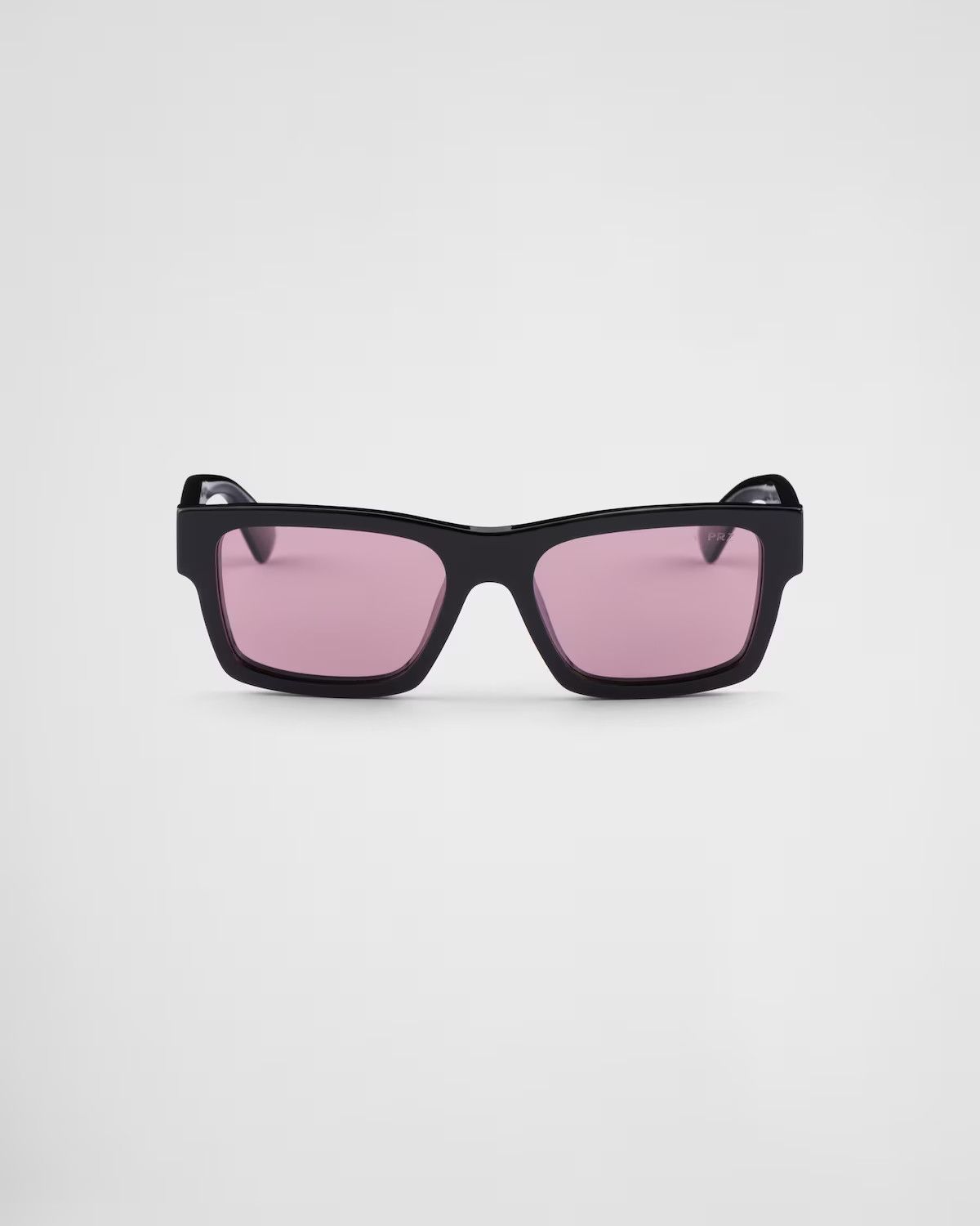 小物 archive PRADA square sunglasses eyewear Prada Square Frame Sunglasses in Brown in Root Tortoise