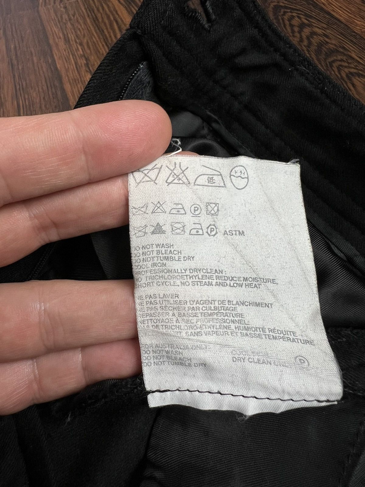 Miu Miu Miu Miu Prada Wool Pants Black Size It 40 Size 27" / US 4 / IT 40 - 14 Thumbnail