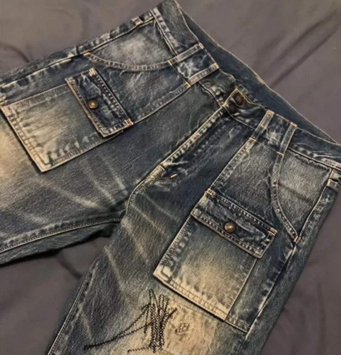 Kapital Kapital Jeans - DMC-2508 Size US 38 / EU 54 - 4 Thumbnail