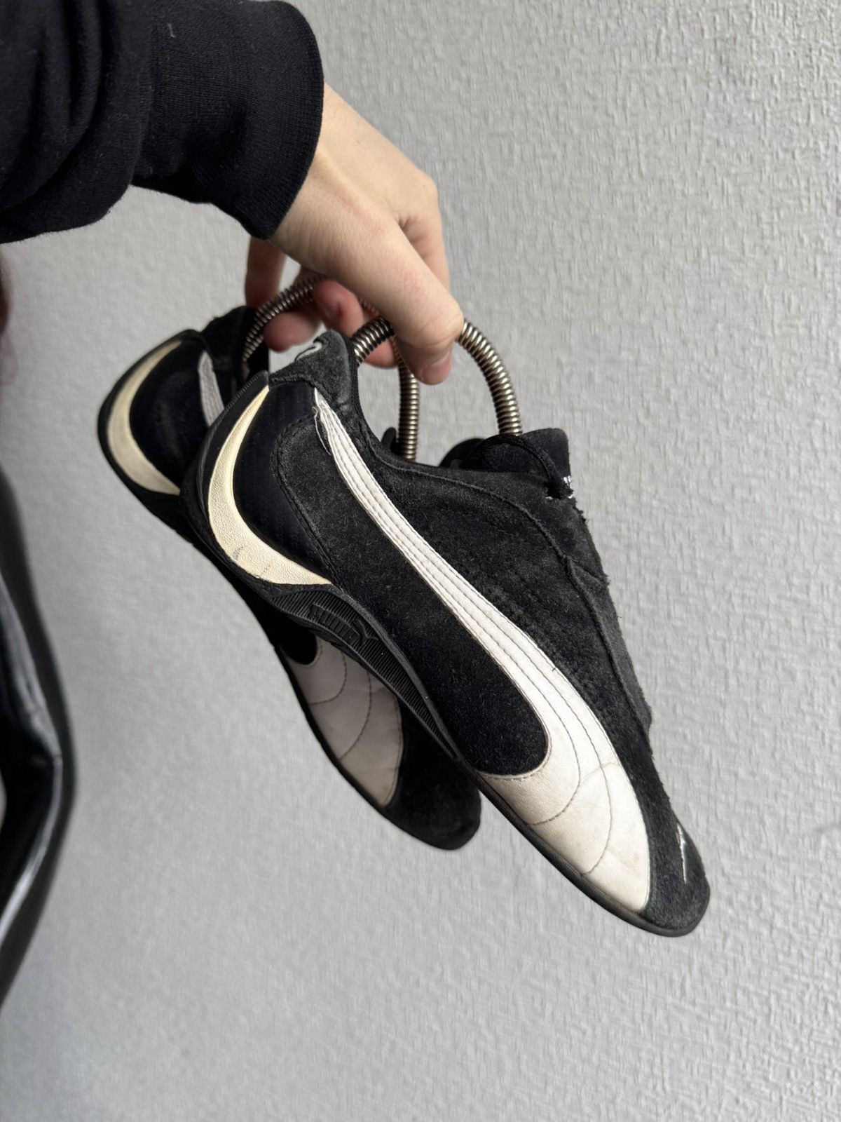 Puma PUMA SPEEDCAT LEATHER LOW TOP SHOES BLACK CLASSIC Size US 6.5 / IT 36.5 - 2 Thumbnail