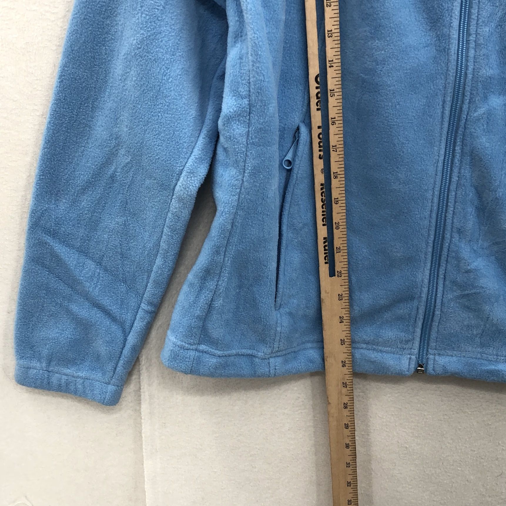 Vintage VINTAGE Columbia Women's Fleece Jacket Size Large Blue Full Zip Activewear Outdoor Fall Winter Size L / US 10 / IT 46 - 4 Thumbnail