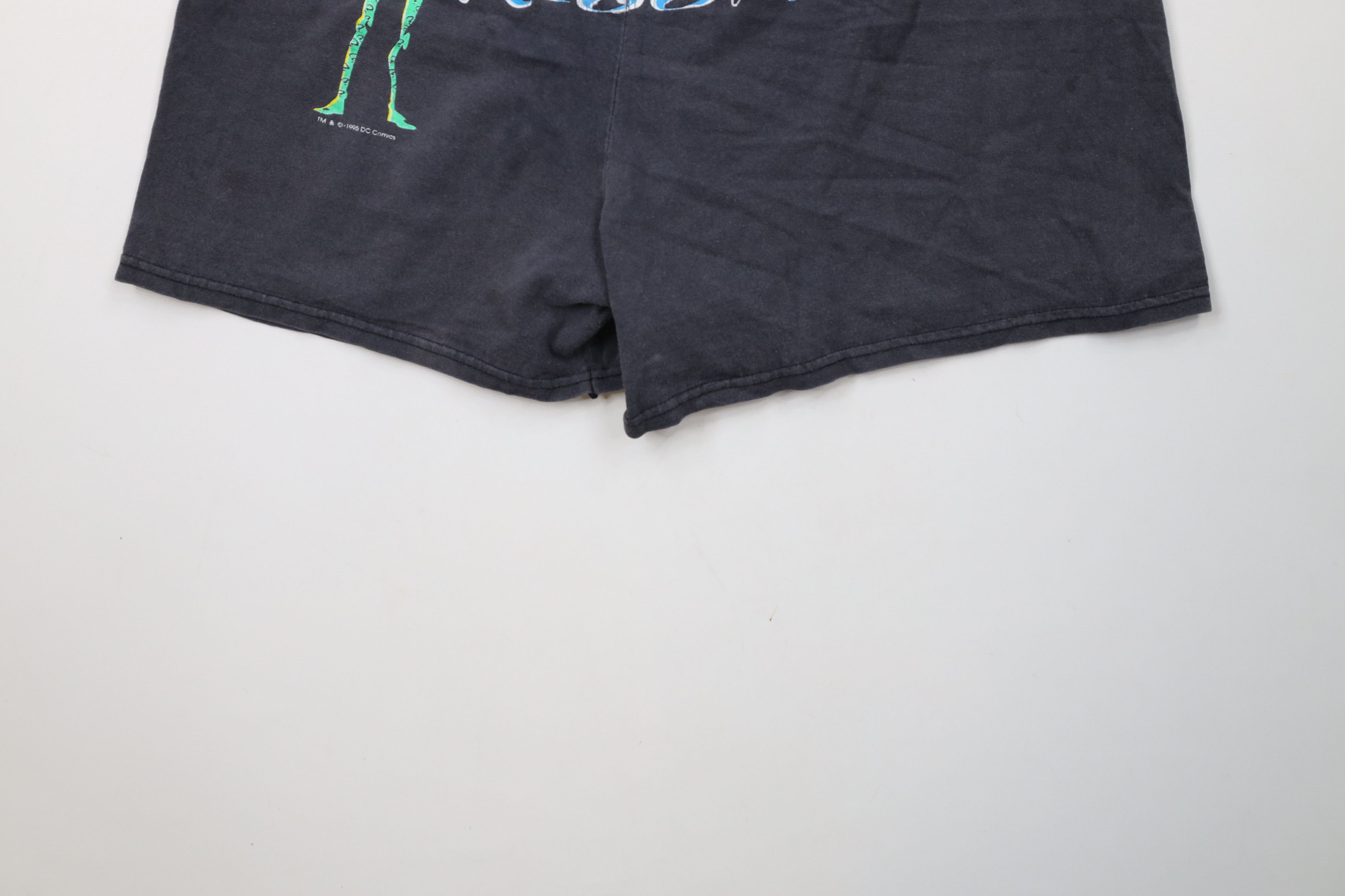 Vintage Vintage 90s Batman The Riddler Spell Out Short Shorts USA Size 30" / US 8 / IT 44 - 13 Thumbnail