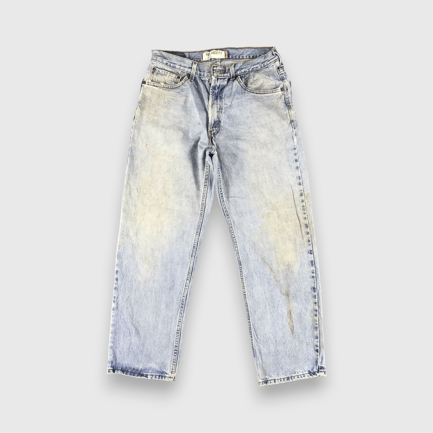 Levi's Vintage Blue Wash Levis 550 Jeans-J2358 Size US 32 / EU 48 - 1 Thumbnail