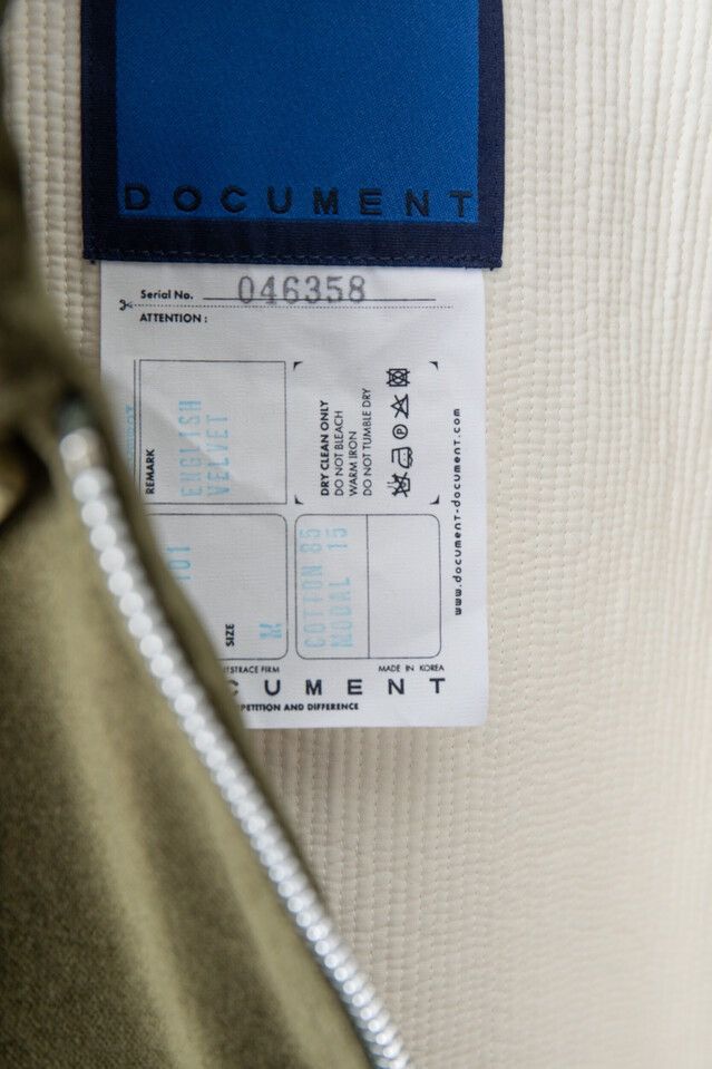 Document Cotton velvet moss bomber size xl Size US XL / EU 56 / 4 - 10 Thumbnail