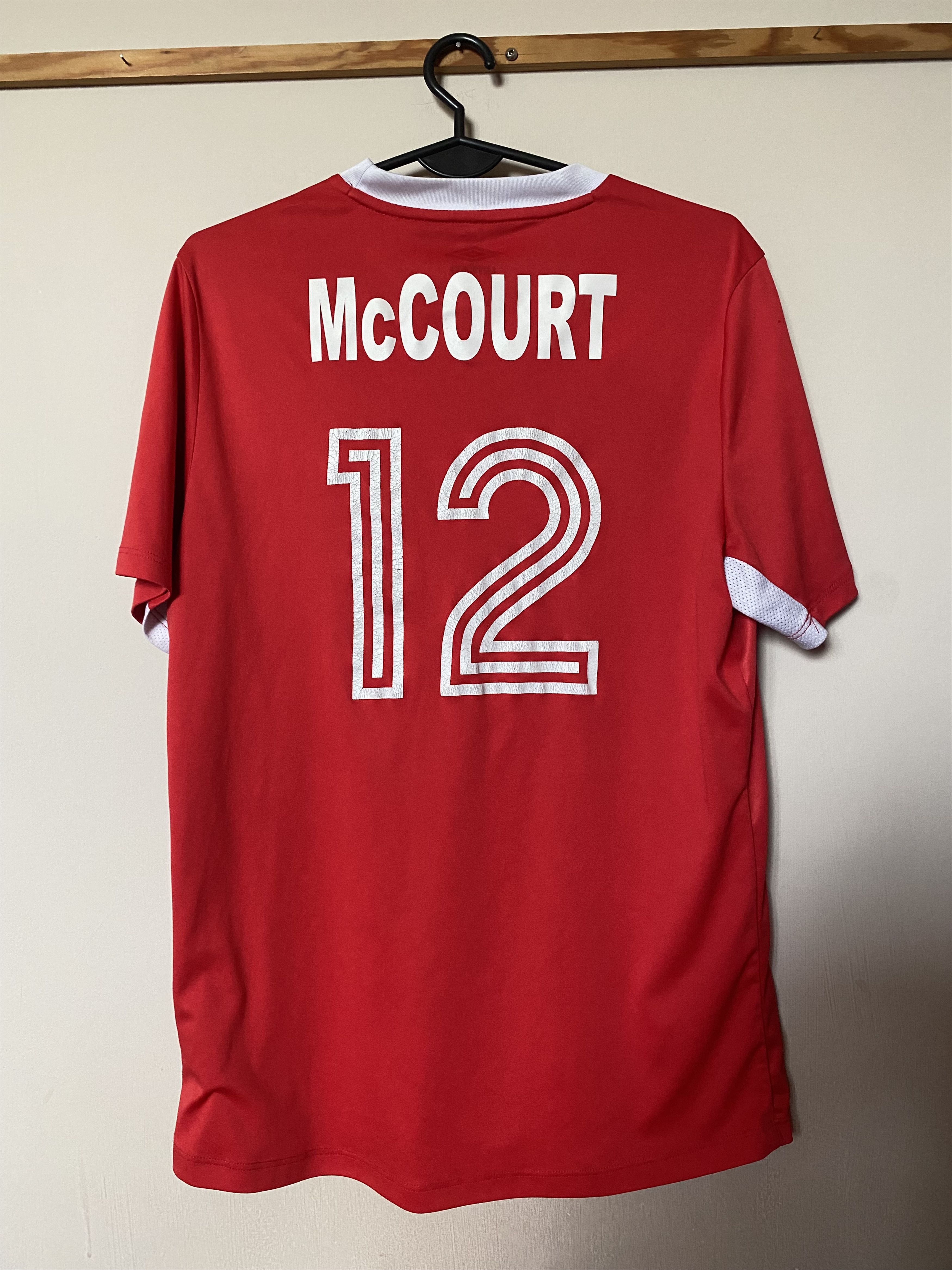 Other Jeraey TORONTO F.C. #12 McCOURT Umbro - M - UNIQUE Size US M / EU 48-50 / 2 - 1 Thumbnail