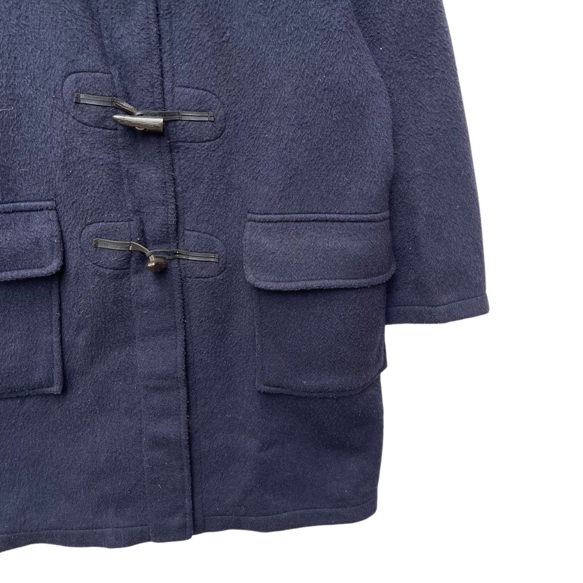 Autumn Cashmere × Gloverall 💥Vintage Gloverall Duffle Coat Checked Lined Hooded Jacket Size US M / EU 48-50 / 2 - 9 Thumbnail