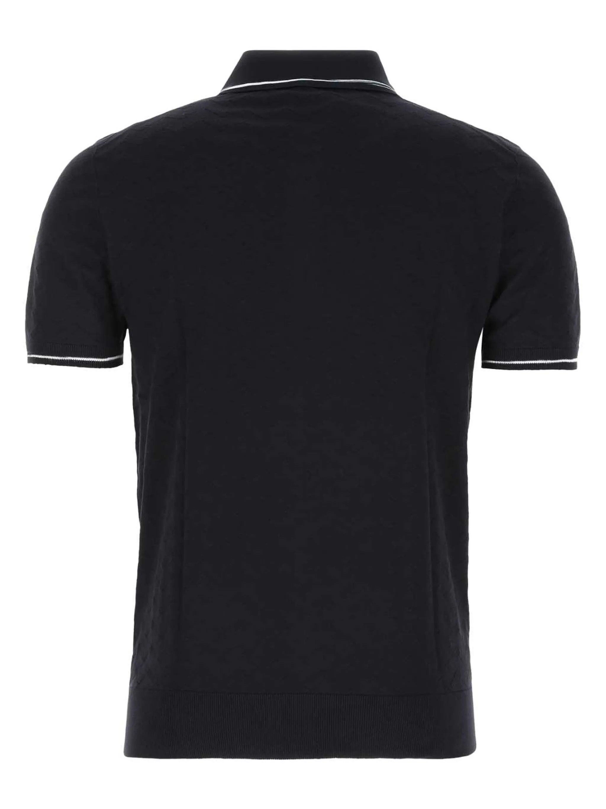 Missoni o1y0225 Polo Shirt in Midnight Blue Size US M / EU 48-50 / 2 - 2 Thumbnail